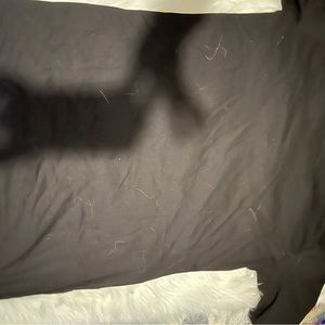 Dress , tshirt , black with logo withe , size L, A/EX